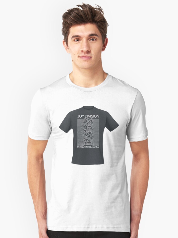 Alternate view of Unknown Pleasures T shirt Slim Fit T-Shirt