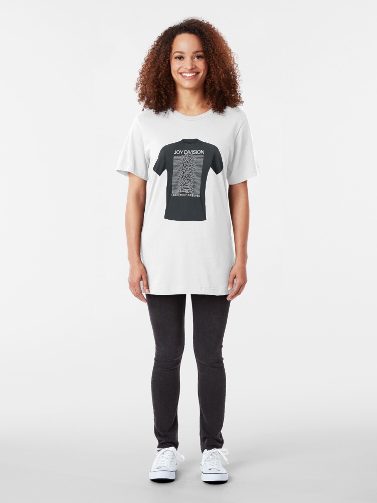Alternate view of Unknown Pleasures T shirt Slim Fit T-Shirt