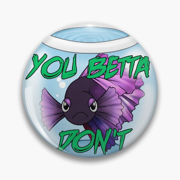 Item preview, You Betta Don't (versión púrpura) designed and sold by Chantal Schroeder.