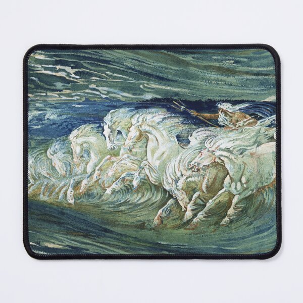 Item preview, SEA HORSES OF NEPTUNE AMONG WAVES designed and sold by BulganLumini.