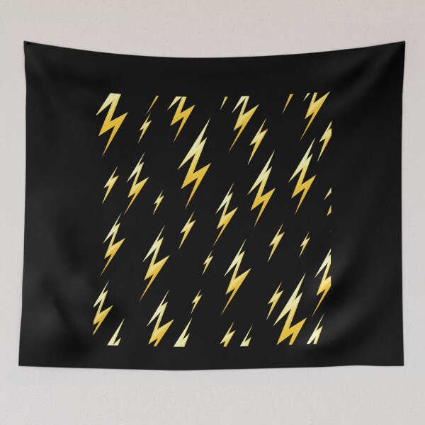 Item preview, Yellow lightning flash pattern designed and sold by Sam Artist.