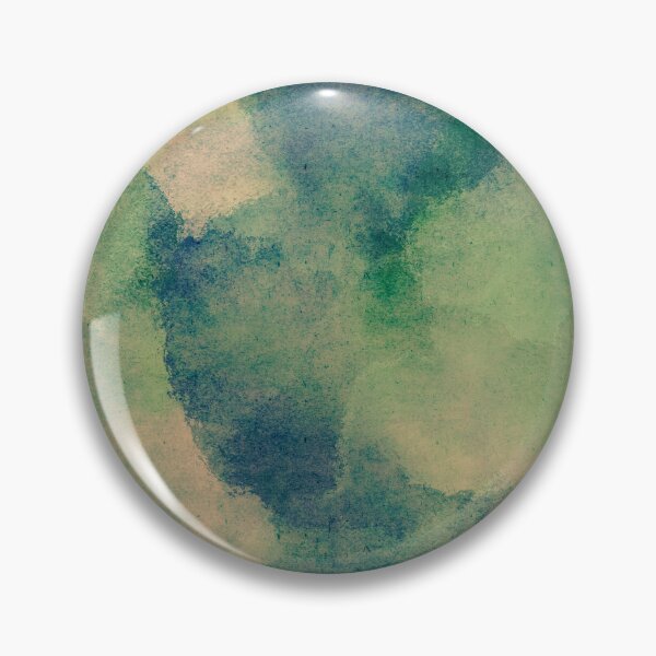 Item preview, Abstract Dark Green and Blue Sponge Art Paint designed and sold by antevasinart.