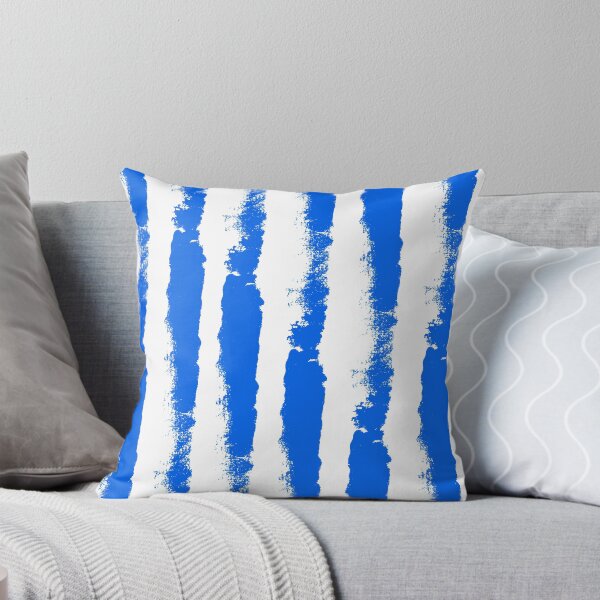 Item preview, Blue watercolor stripes designed and sold by Silmen.