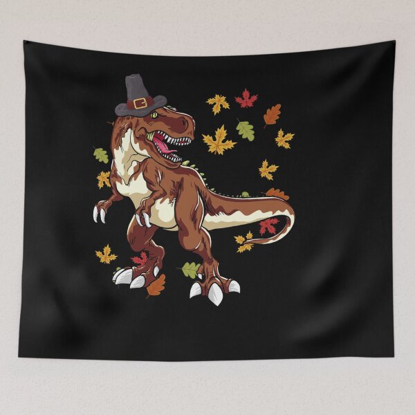 Item preview, THANKSGIVING FUNNY REX DINOSAUR designed and sold by sobriowslen.