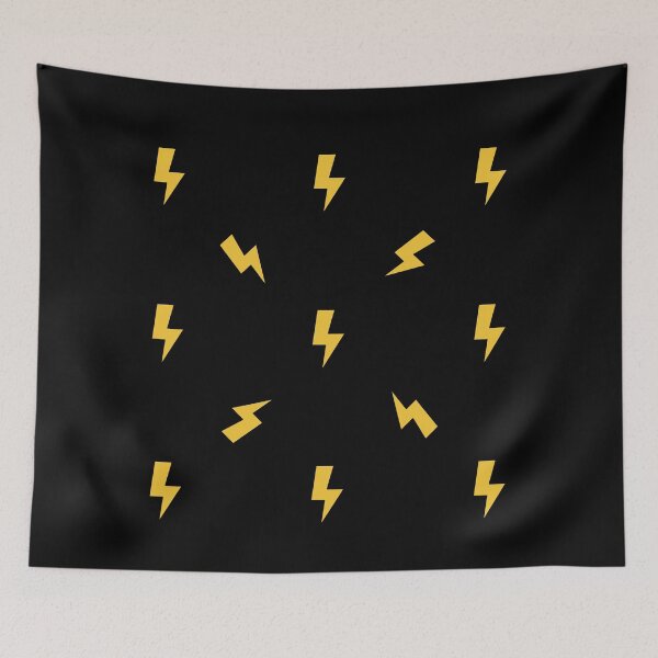 Item preview, Yellow High voltage flash pattern designed and sold by Sam Artist.