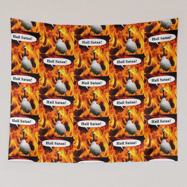 Item preview, Your goose is cooked, Hail Satan Goose designed and sold by SubtleSplit.