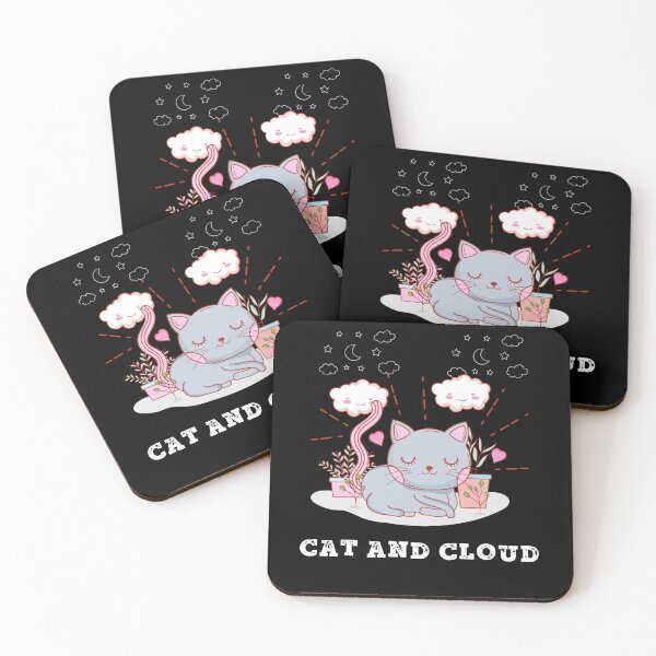 Item preview, Cat And Cloud designed and sold by The Love Quill.