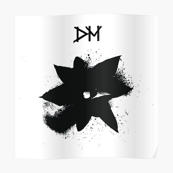 depeche mode logo from spirit Poster for Sale by KeithBauye