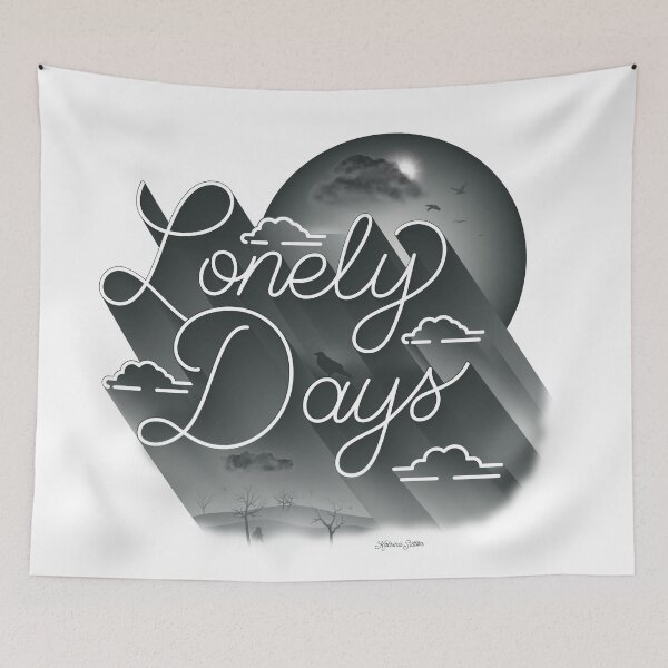 Item preview, Lonely Days designed and sold by Katrina Sutton.