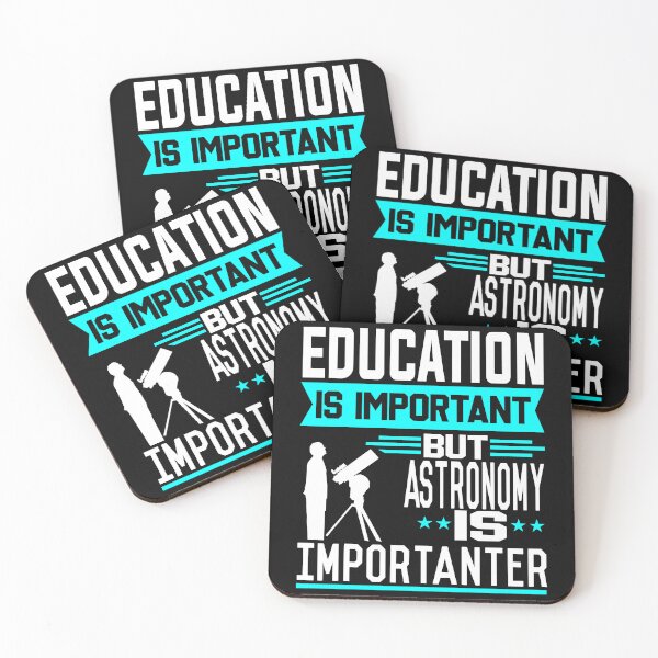 Item preview, Education is important but Astronomy is Importanter designed and sold by printhappy4you.