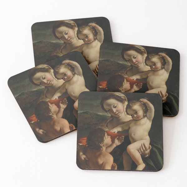 Item preview, Madonna and Child with the Infant Saint John the Baptist | Giovanni Lanfranco | 1632 Renaissance Gospel Biblical Art designed and sold by CJET.
