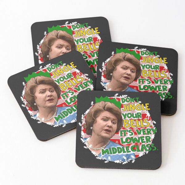 Item preview, Hyacinthe Bucket Christmas. Don't jingle your bells keeping up appearances. designed and sold by Shelmodine79.