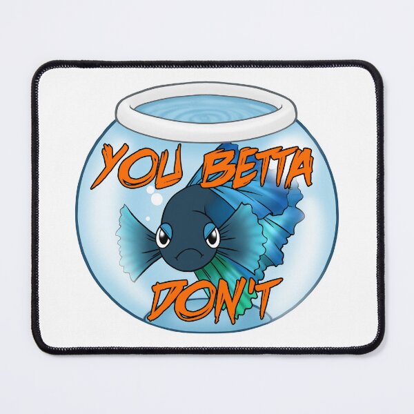 Item preview, You Betta Don't (blue ver.) designed and sold by Chantal Schroeder.