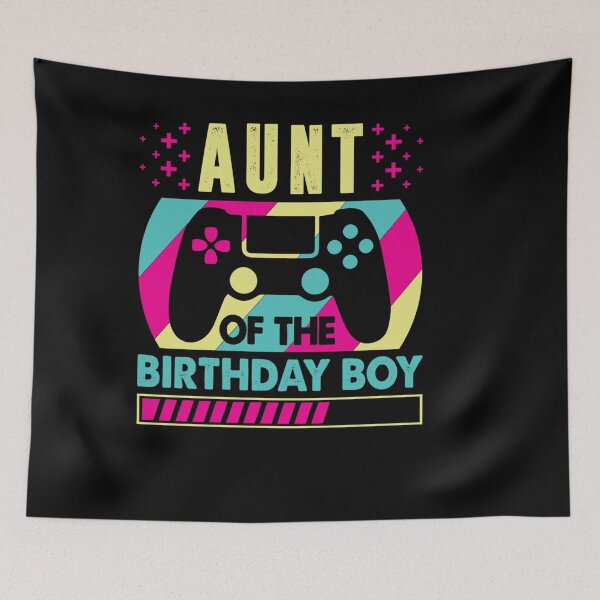 Item preview, AUNT OF THE BIRTHDAY FUNNY MATCHING VIDEO GAME BIRTHDAY designed and sold by sobriowslen.