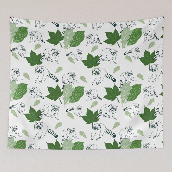 Item preview, Raccoon on a woodland walk designed and sold by Superdoodledo.