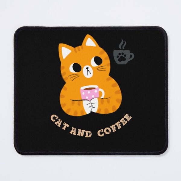 Item preview, Cat And Coffee designed and sold by The Love Quill.