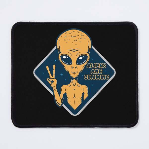 Item preview, aliens are cumming designed and sold by karentikaa.