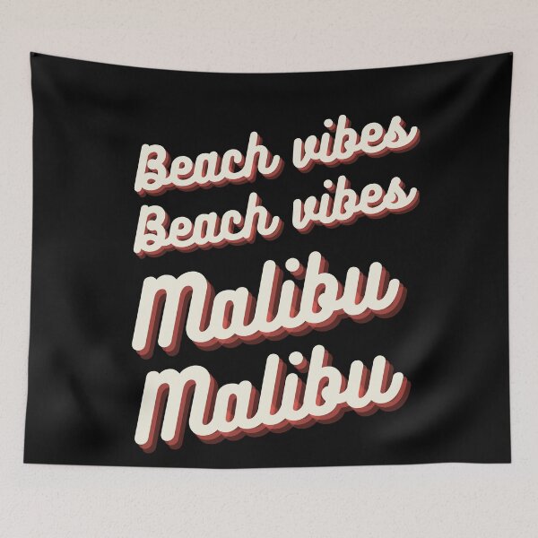 Item preview, Beach Vibes, Malibu designed and sold by Sam Artist.