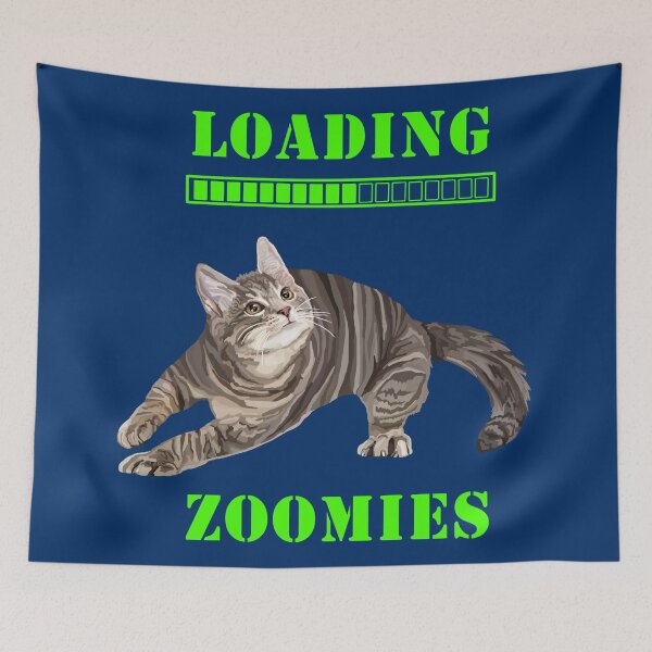 Item preview, Loading Zoomies Tabby Kitten designed and sold by Deborah Camp.