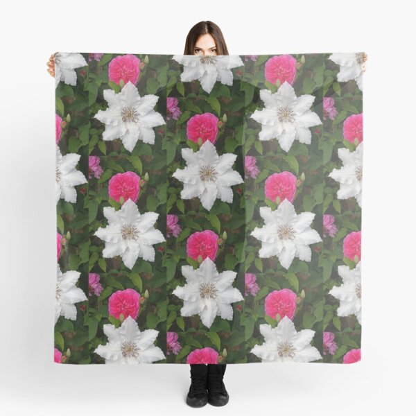 Rose & Clematis Scarf