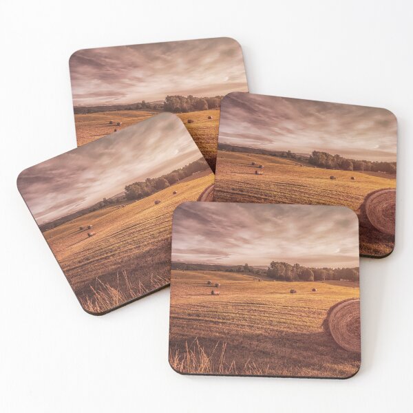 Item preview, Hayfield At Sunset designed and sold by Jim Love.