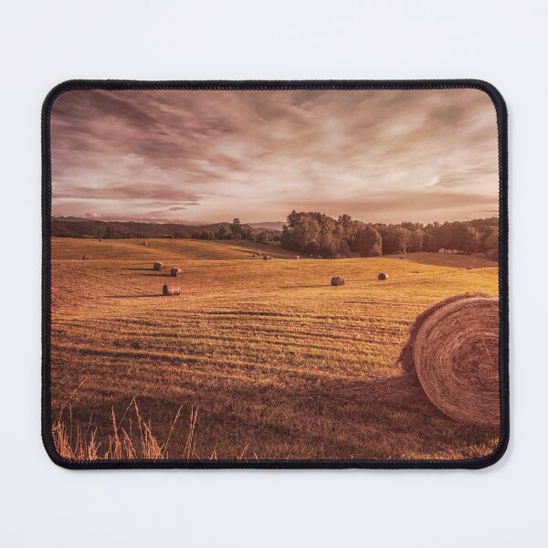 Item preview, Hayfield At Sunset designed and sold by Jim Love.