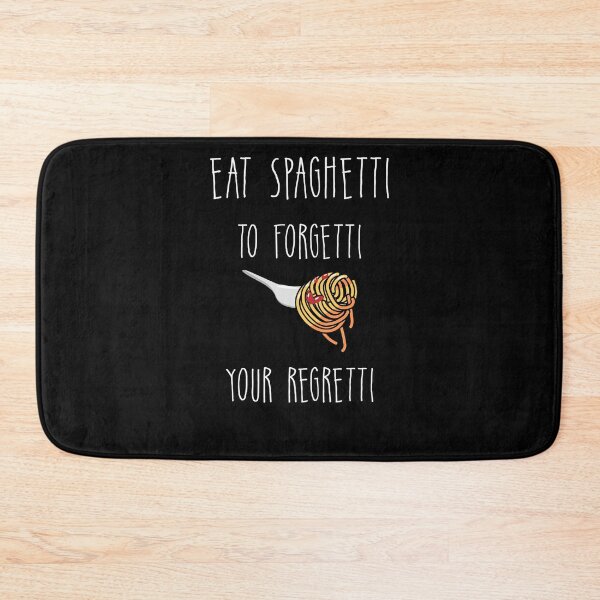 Item preview, Eat Spaghetti To Forgetti Your Regretti -  Italian Pasta lover designed and sold by Raiko-art.