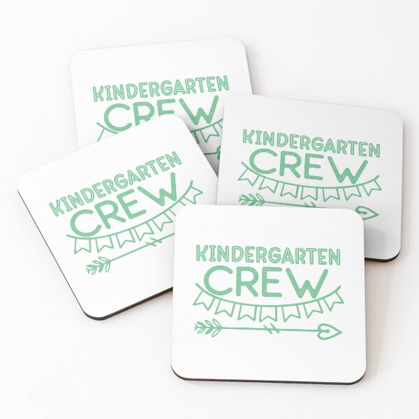 Item preview, Green Kindergarten Crew designed and sold by Chelsea Reef-Douglas.