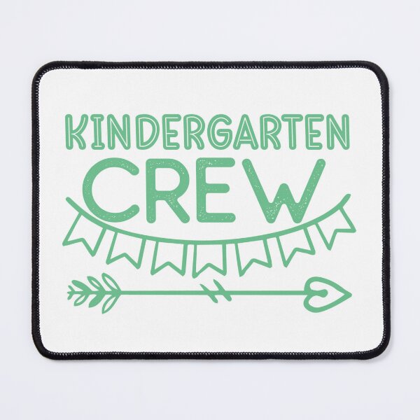 Item preview, Green Kindergarten Crew designed and sold by Chelsea Reef-Douglas.