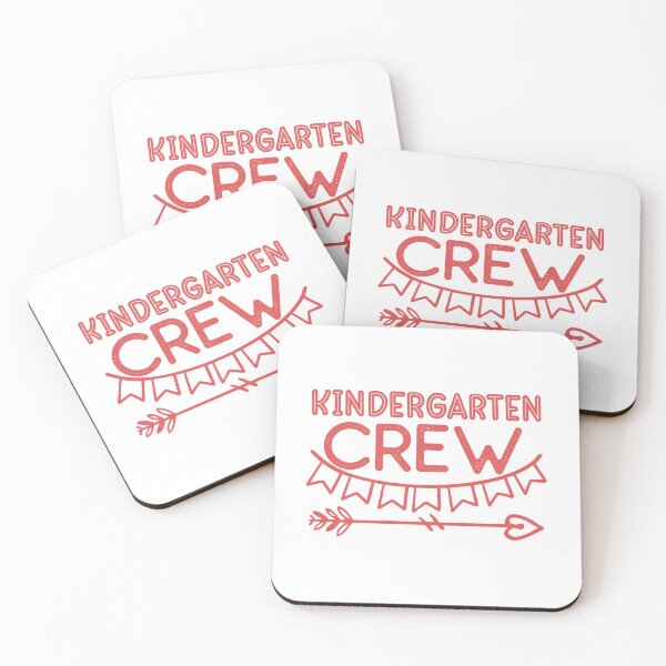 Item preview, Red Kindergarten Crew designed and sold by Chelsea Reef-Douglas.