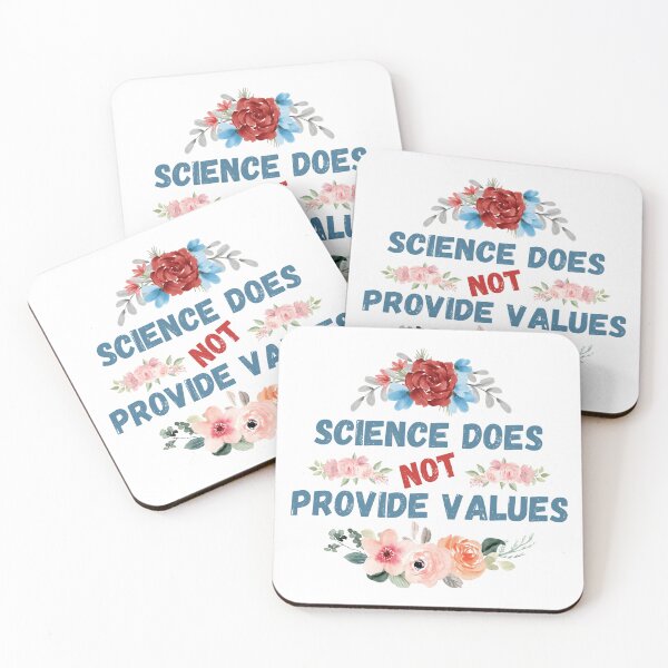Item preview, Science Does Not Provide Values Flower Design designed and sold by lordyswiss.