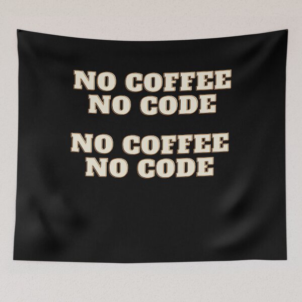 Item preview, No coffee, No code designed and sold by Sam Artist.