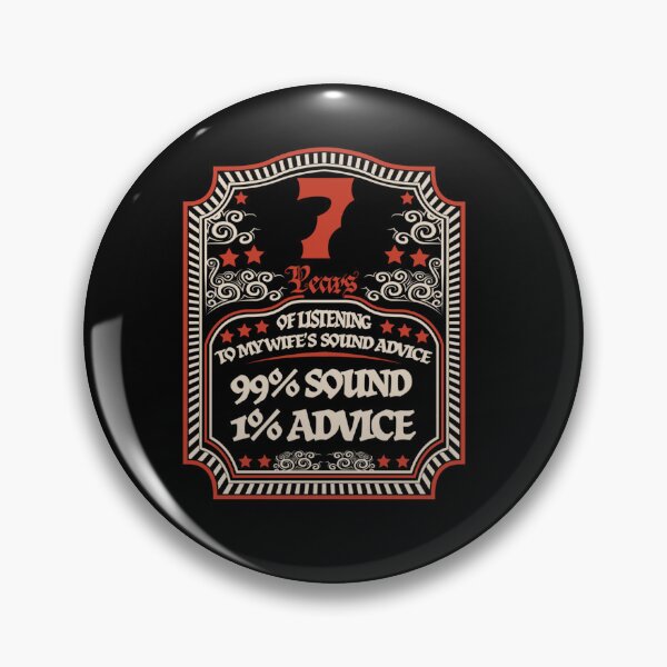 Item preview, FUNNY 7TH WEDDING ANNIVERSARY HIM HUSBAND designed and sold by sobriowslen.