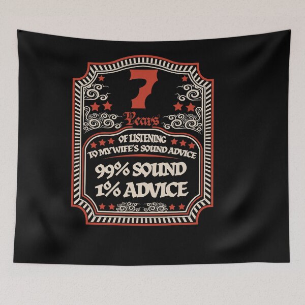 Item preview, FUNNY 7TH WEDDING ANNIVERSARY HIM HUSBAND designed and sold by sobriowslen.
