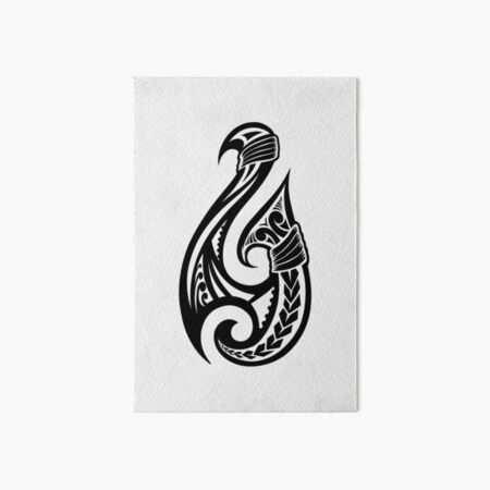 Hei matau traditional maori hook  Art Board Print for Sale by Kiwidom