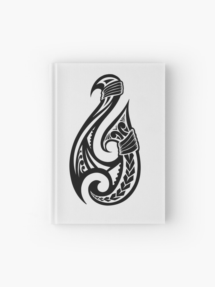 Hei Matau, Maori Hook design meaning Prosperity Spiral Notebook for Sale  by Kiwidom