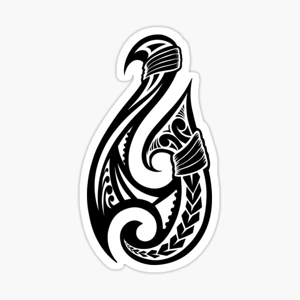 Hei matau traditional maori hook  Art Board Print for Sale by Kiwidom