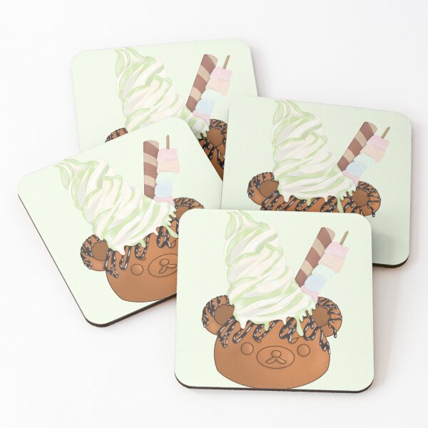 Item preview, Bear Shaped Taiyaki (Soft Green) designed and sold by SpaceWuff.