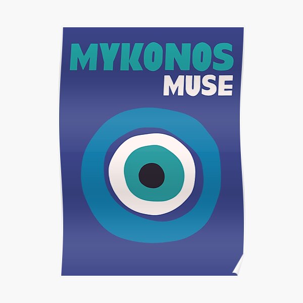 Mykonos Muse Poster