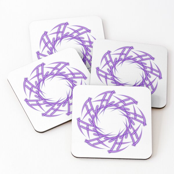 Item preview, Violet flower, mandala, abstract art designed and sold by Meo Design.