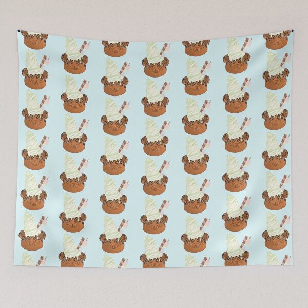 Item preview, Bear Shaped Taiyaki (Soft Blue) designed and sold by SpaceWuff.