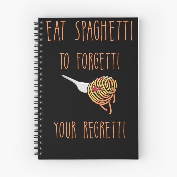 Item preview, Eat Spaghetti To Forgetti Your Regretti -  Italian Pasta lover designed and sold by Raiko-art.