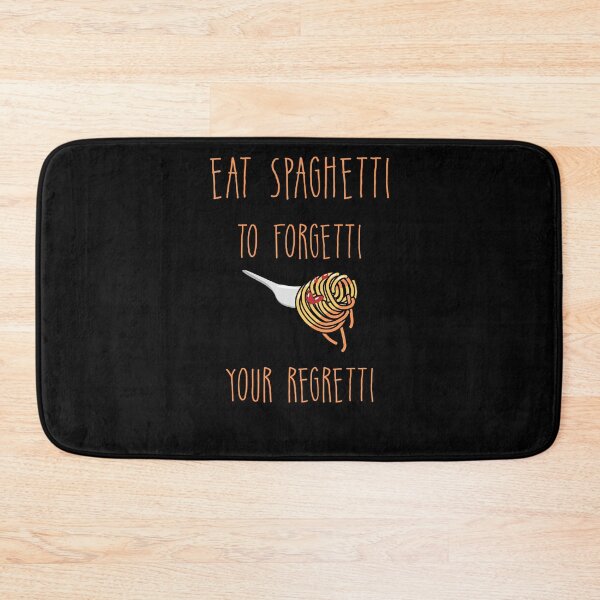 Item preview, Eat Spaghetti To Forgetti Your Regretti -  Italian Pasta lover designed and sold by Raiko-art.