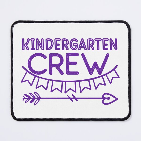 Item preview, Purple Kindergarten Crew designed and sold by Chelsea Reef-Douglas.