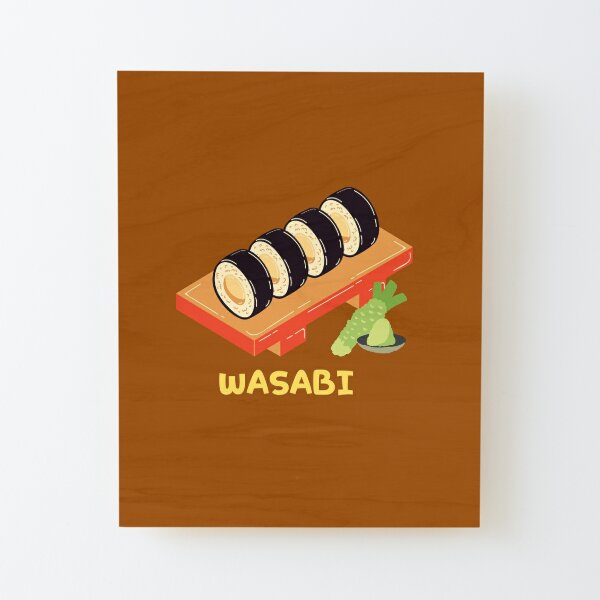 Japanese Food, Gift for Sushi Lover, Gift for Best Friend, Funny Slogan  Mounted Print for Sale by famington