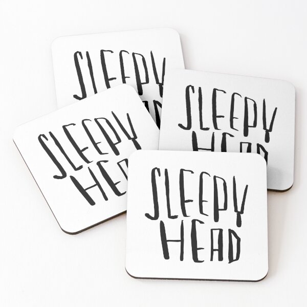 Item preview, Sleepy head, for sleepyhead designed and sold by badlydrawnbabe.