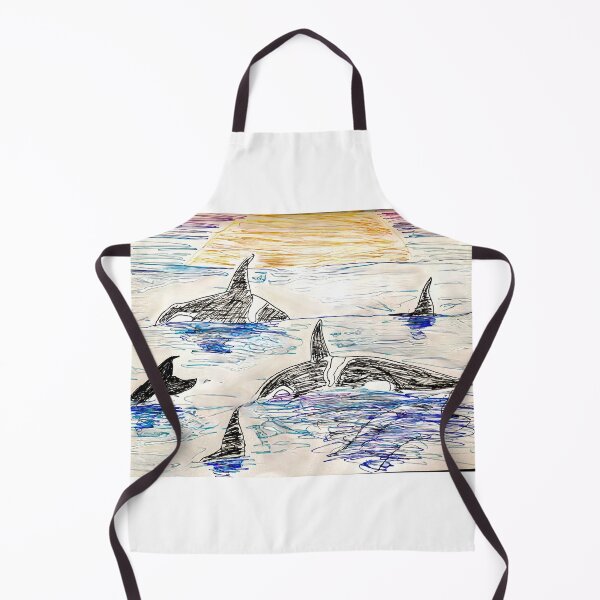 Item preview, Orca Sunset designed and sold by Bluestringbean.