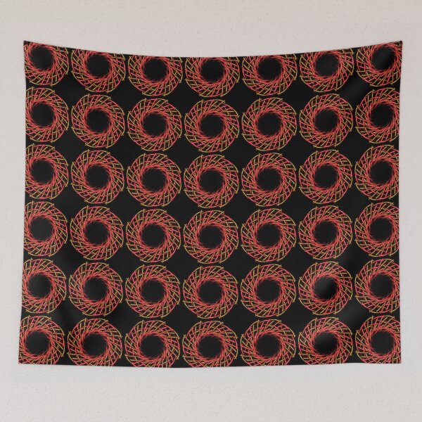 Item preview, Fire wheel, abstract art designed and sold by Meo Design.
