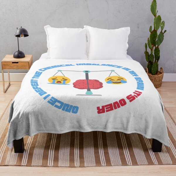 Item preview, Once i defeat the Chemical imbalance in my brain. ADHD, Bipolar a circle designed and sold by T-Look.