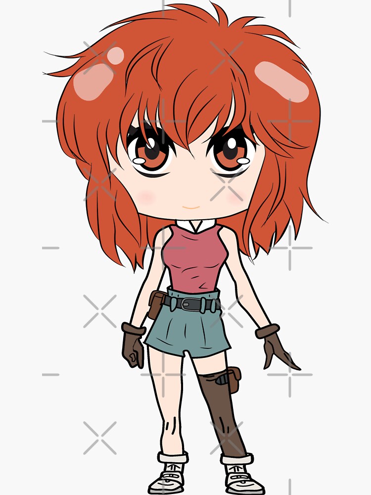 "Yoko bastard anime chibi yoko" Sticker for Sale by Redbubble